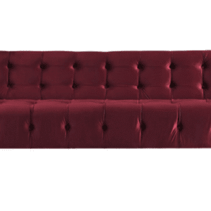 |Tufted Sofa – Merlot
