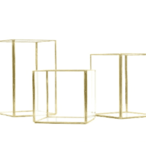 | Glass w/ Gold Trim Hurricanes |Glass w/ Gold Trim Hurricanes