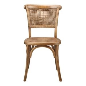 |Rattan Back Dining Chair