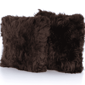| Lambskin Pillow – Brown |Lambskin Pillow – Brown