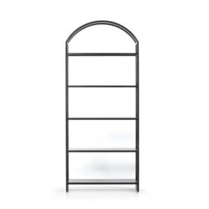 |Arched Iron Barback / Bookshelf