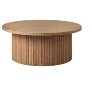 | Fluted Low Profile Coffee Table |Fluted Low Profile Coffee Table