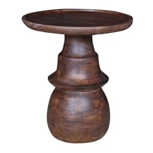 |Wood Side Table – Walnut
