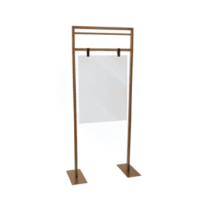 |Frame Easel – Signage Stand – Gold