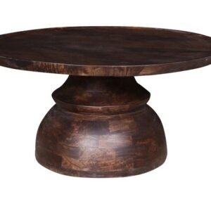 |Round Coffee Table – Walnut