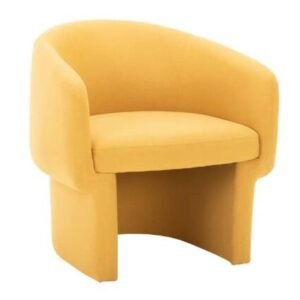 |Modern Yellow Accent Chair