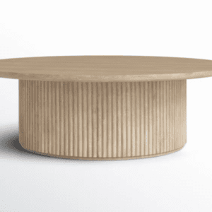 |Large Low Fluted Coffee table