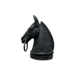 |Decorative Black Horse Head