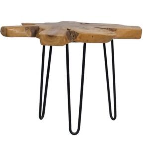 | Raw Edge Wood Side Table |Raw Edge Wood Side Table