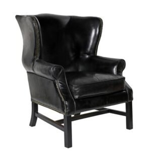 | Black Wingback Chair |Black Wingback Chair