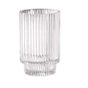 |Clear Ribbed Votive – Small