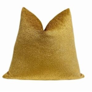 | Textured Cushion – Gold |Textured Cushion – Gold