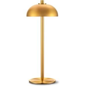 |Gold Dome LED Tabletop Lamp