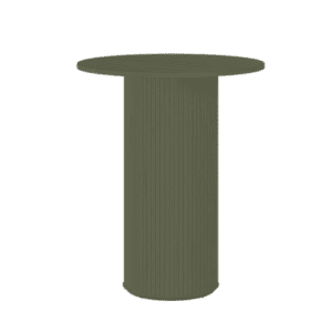 |Fluted High Boy Table – Color Customizable