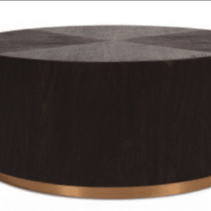 | Wood Drum Bunting Table – Espresso |Wood Drum Bunting Table – Espresso