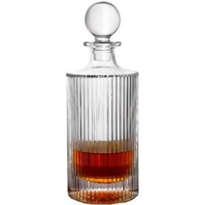 |Ribbed Decanter