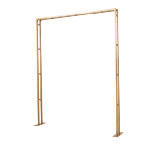 |Gold Square Metal Arch Frame – Large