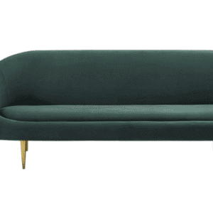 | Velour Bucket Sofa – Emerald |Velour Bucket Sofa – Emerald