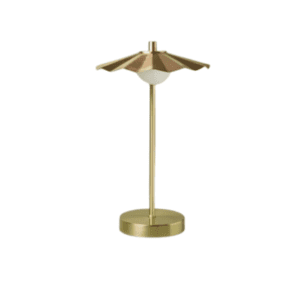 |Brass Umbrella Table Lamp