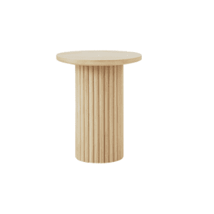 |Fluted Pedestal Table – Medium