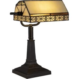 |Vintage Banker’s Lamp